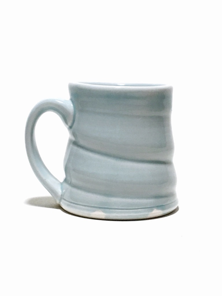 Celadon Spiral Bistro Mug