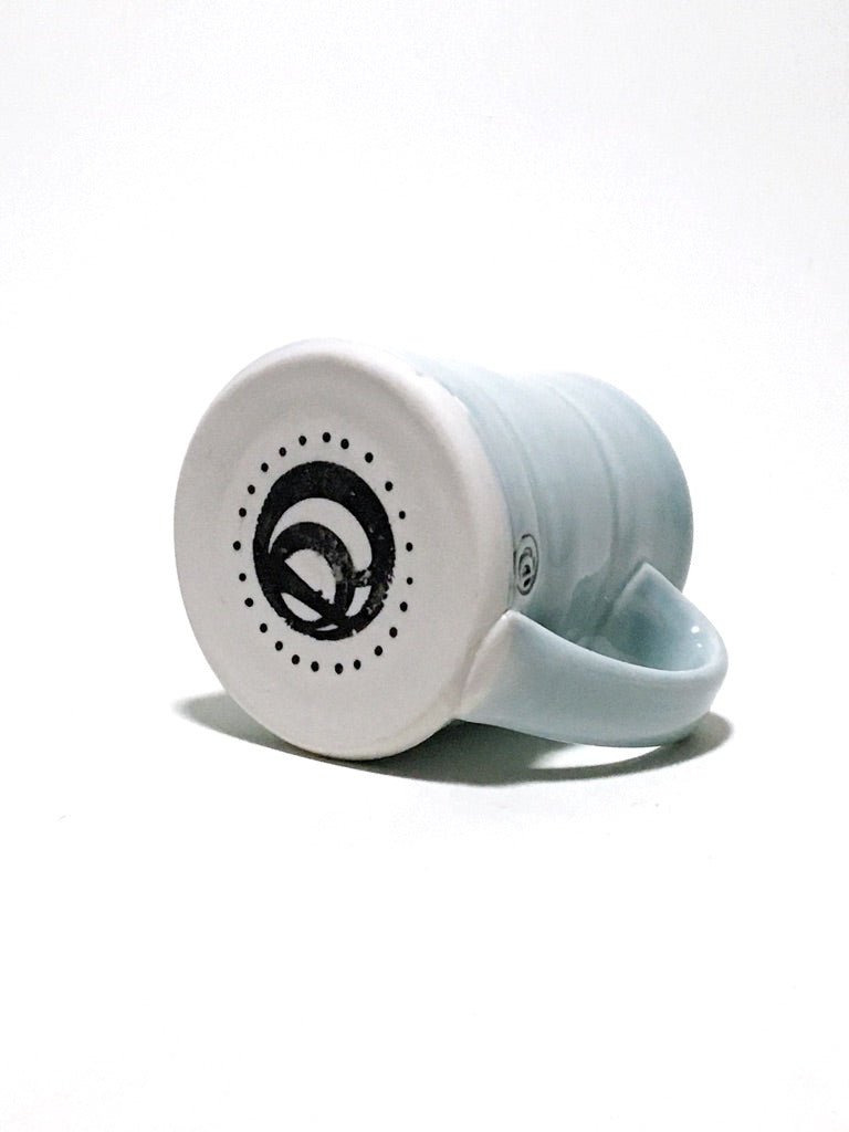 Celadon Spiral Bistro Mug