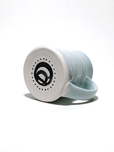 Celadon Spiral Bistro Mug