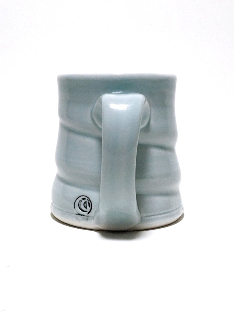 Celadon Spiral Bistro Mug